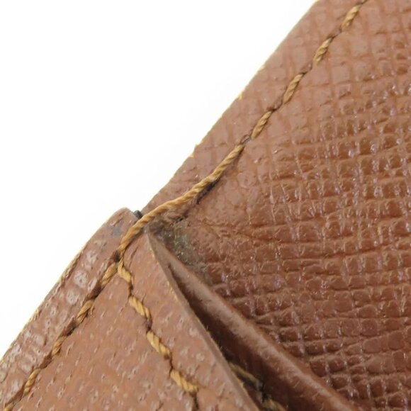 Auth LOUIS VUITTON Monogram Portefeuille Sarah Long Wallet Brown - Picture 9 of 11